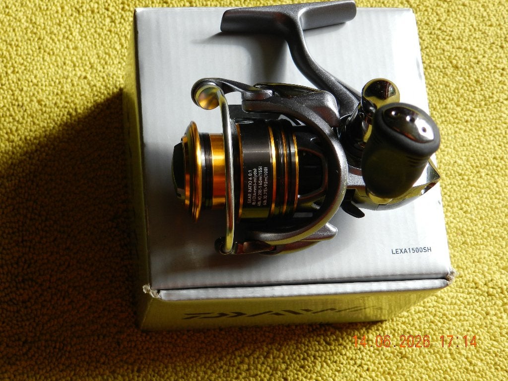 Daiwa lexa 1500sh  zeldzaam, Ophalen of Verzenden, Nieuw, Molen