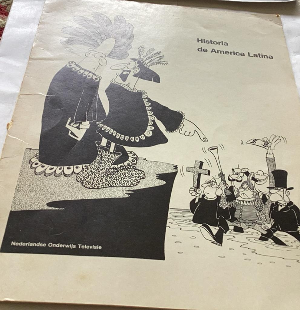 Historia de America Latina stipboek met 10 blz, Eén stripboek, Ophalen of Verzenden, Zo goed als nieuw
