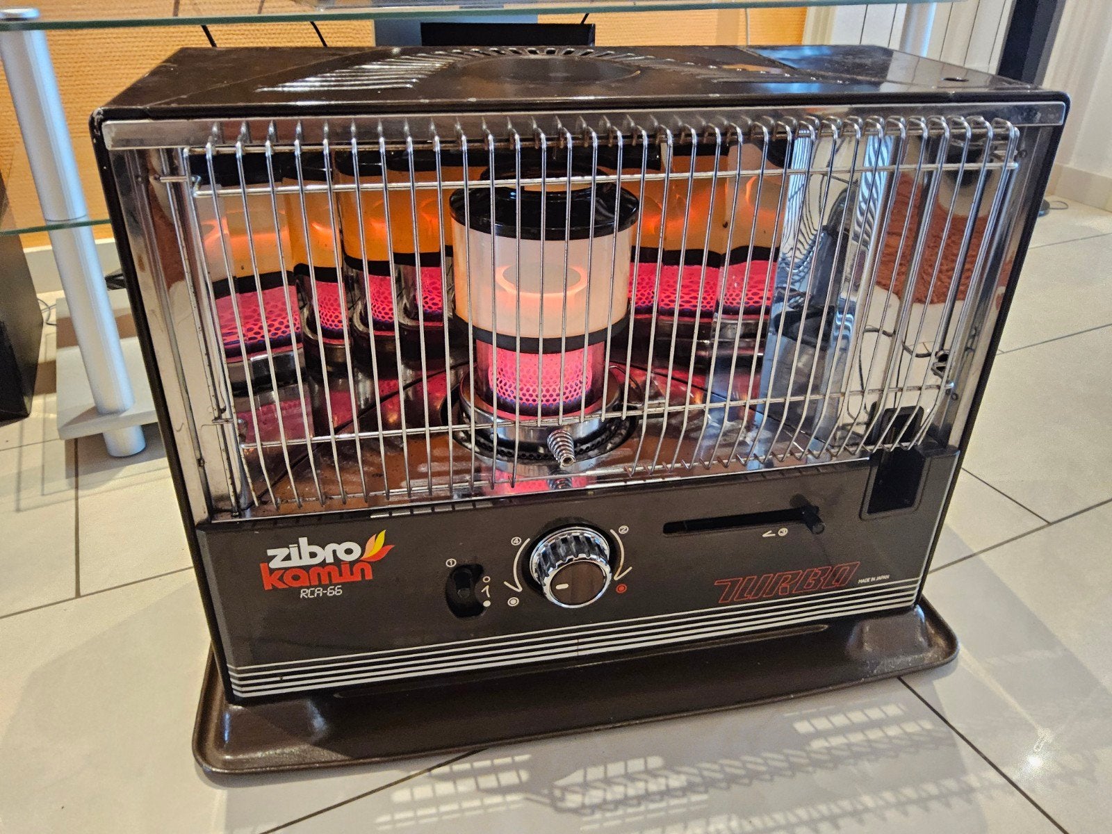Zibro Kamin RCA-66 Turbo Petroleumkachel, Ophalen, Gebruikt, Overige brandstoffen, Petroleumkachel