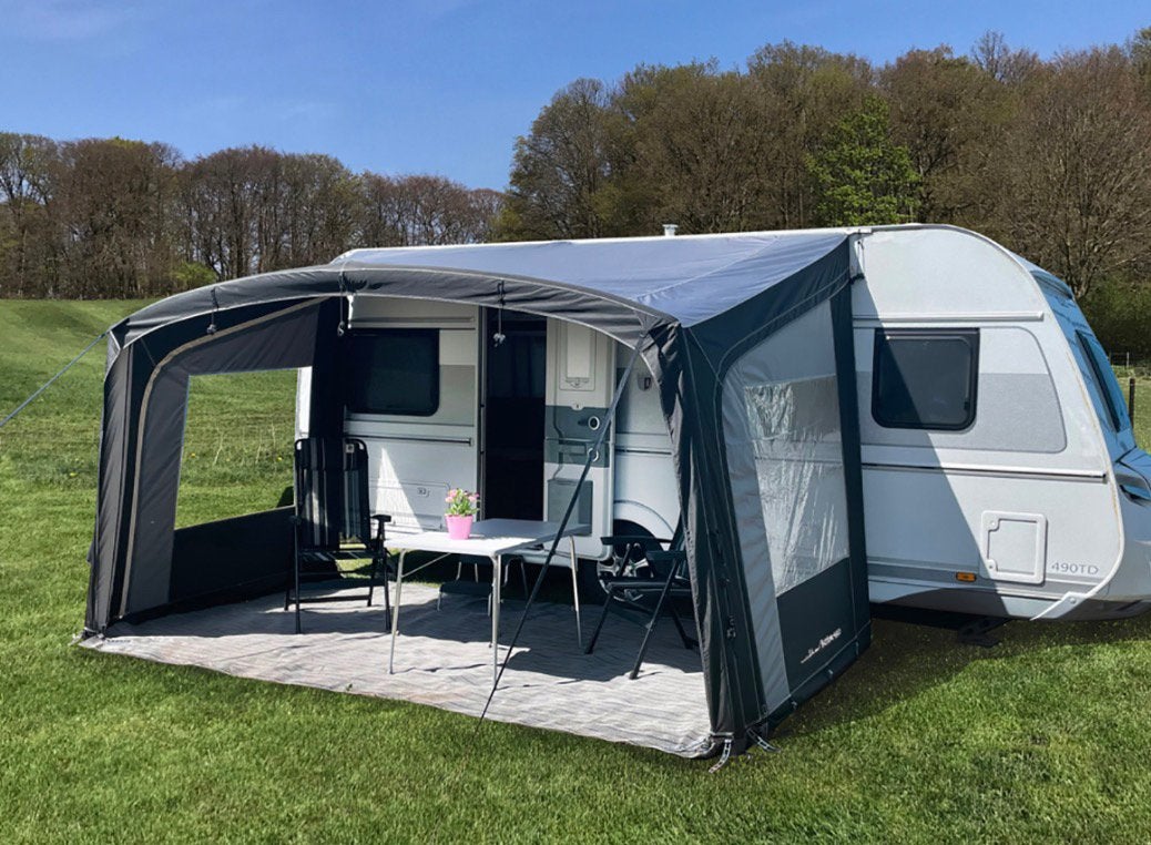 Walker active 330 opblaasbare caravanluifel, Ophalen, Gebruikt, Tot en met 2