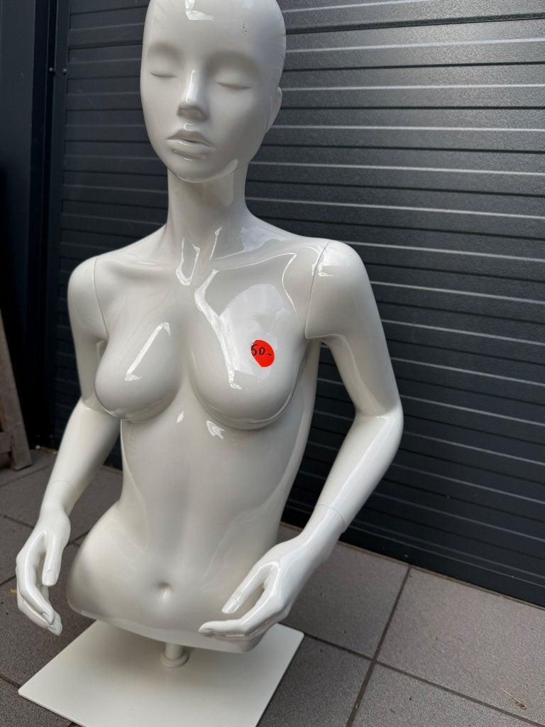 Witte torso, Ophalen, Zo goed als nieuw, Hout