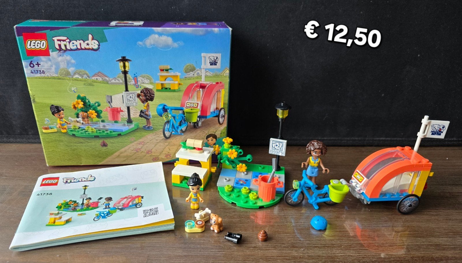 LEGO Friends 41738 Honden Uitlaat Sevice, Lego, Friends, Ophalen of Verzenden, Zo goed als nieuw