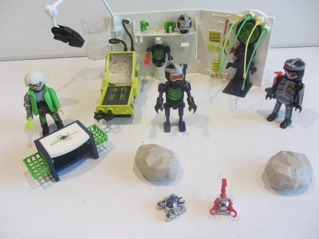 Playmobil Top Agents Laboratorium niet compleet, Ophalen of Verzenden, Gebruikt, Los playmobil