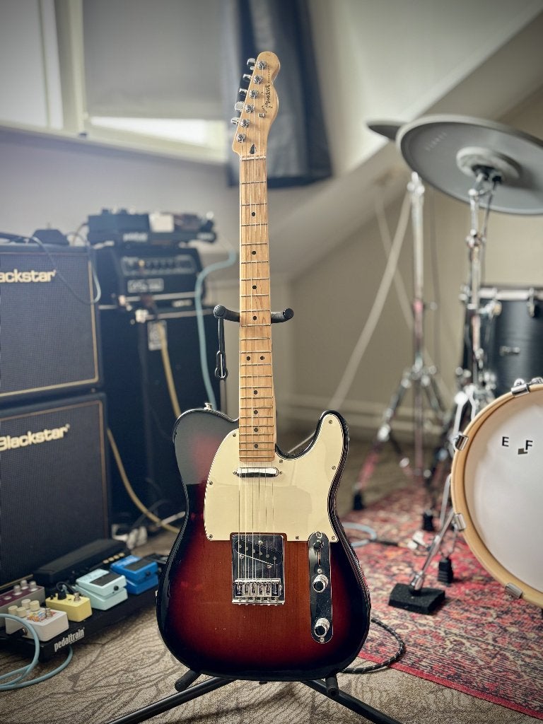 Fender Telecaster Player 3 Tone Sunburst, Muziek en Instrumenten, Ophalen, Gebruikt, Solid body, Fender