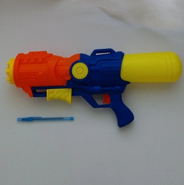 Groot Waterpistool met Pompfunctie - Ongeveer 48 cm, Ophalen of Verzenden, Zo goed als nieuw