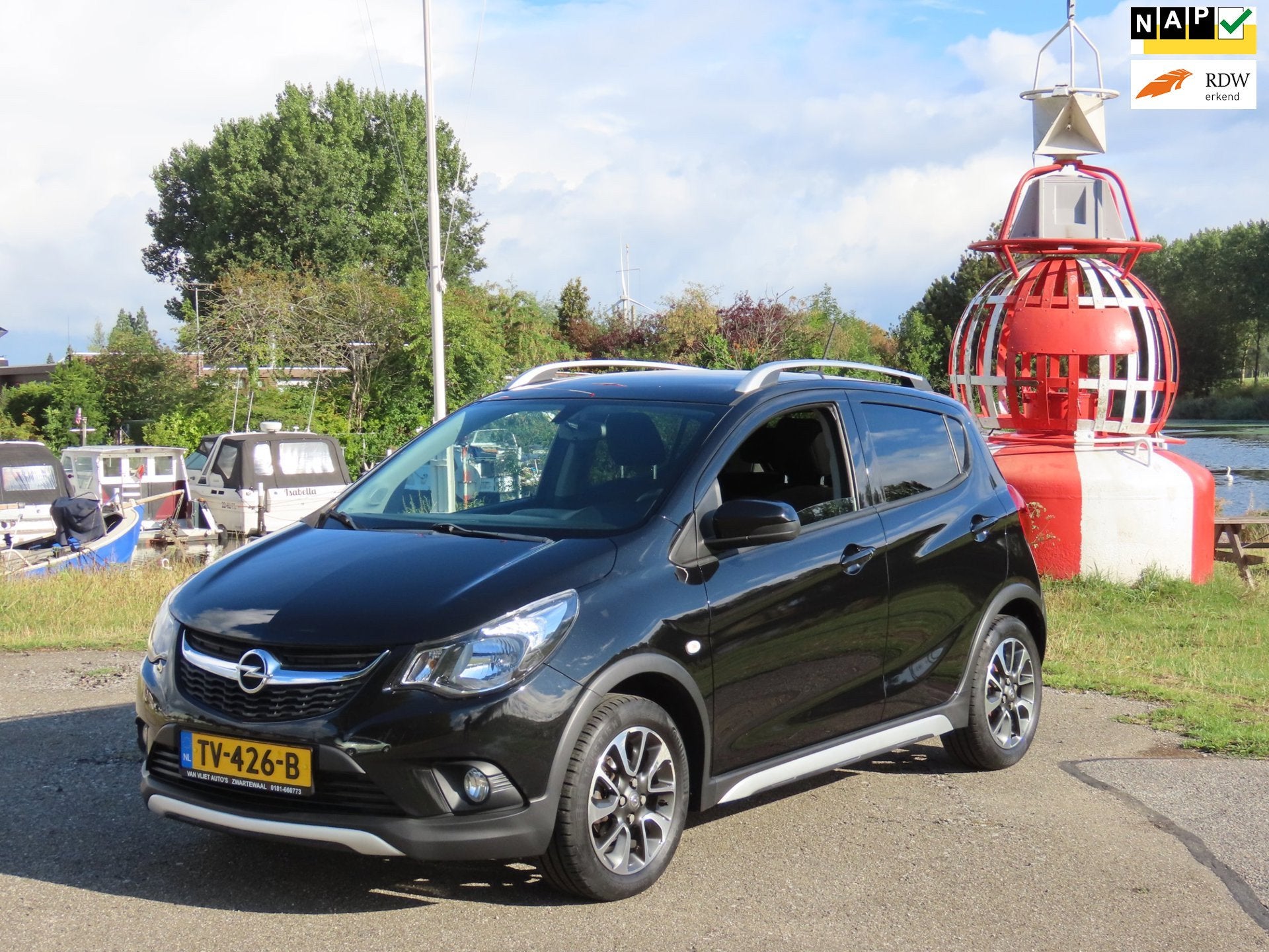 Opel KARL 1.0 Rocks Online Edition *Carplay *1e EIG !, Auto's, Opel, Voorwielaandrijving, 839 kg, Stof, Gebruikt