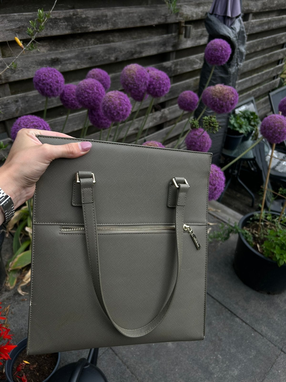 The Little Green Bag - handtas, Sieraden, Tassen en Uiterlijk, Ophalen of Verzenden, Zo goed als nieuw, Groen, Handtas