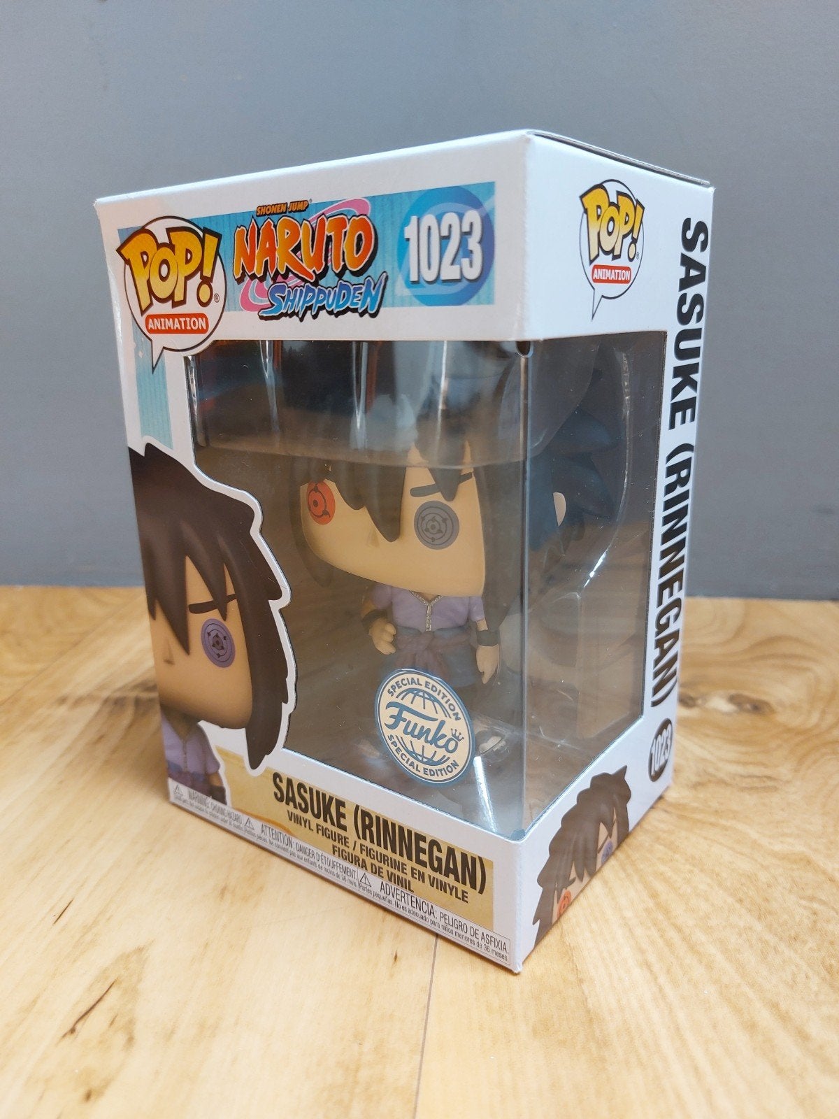Sasuke Rinnegan (Funko Pop) Naruto #1023 Special Edition, Ophalen of Verzenden, Nieuw