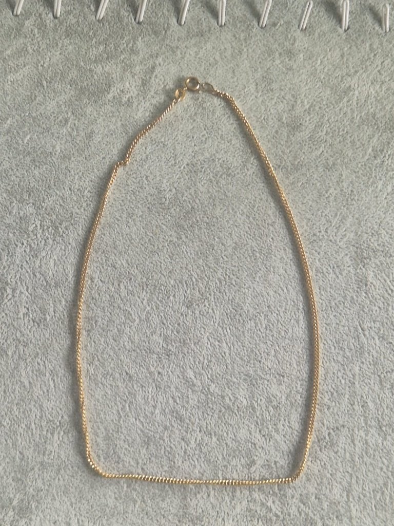 Ketting van 8 karaat geel goud, Ophalen of Verzenden, Zo goed als nieuw, Goud, Goud
