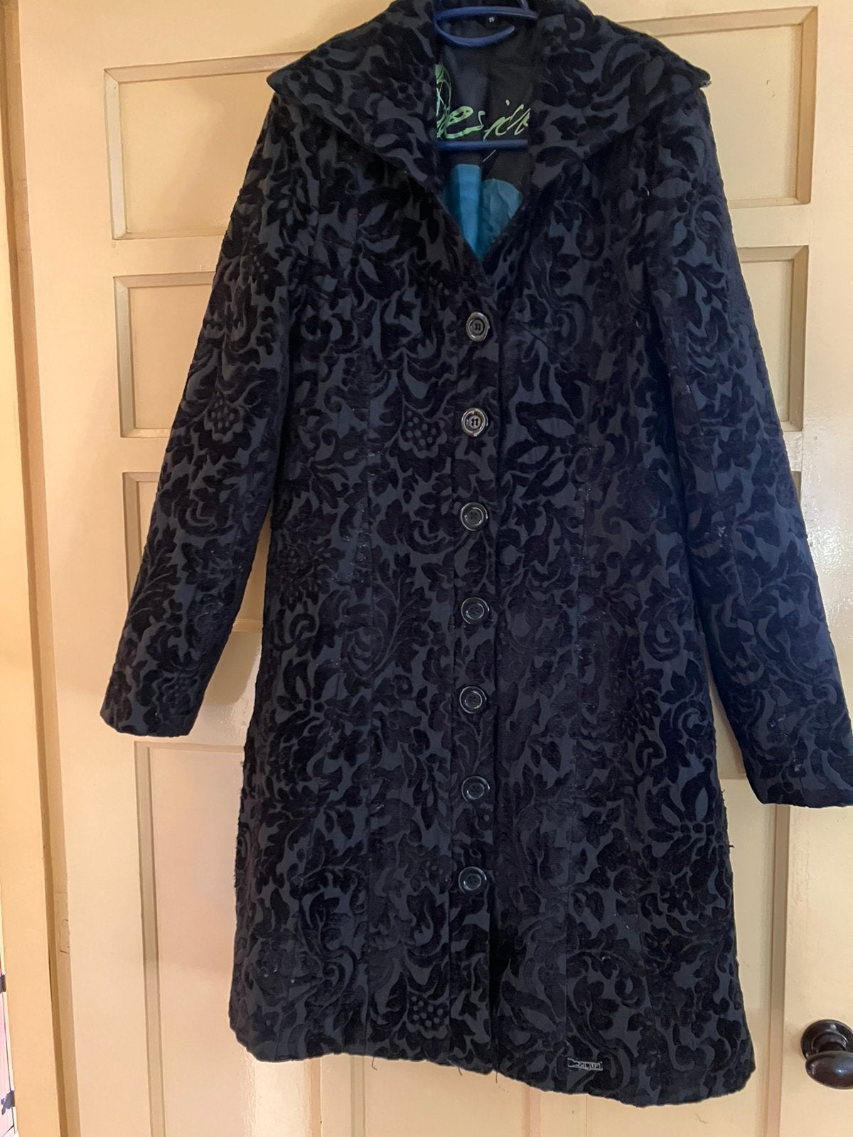 Desigual jas maat 44 zwart, Ophalen of Verzenden, Zo goed als nieuw, Maat 42/44 (L), Zwart