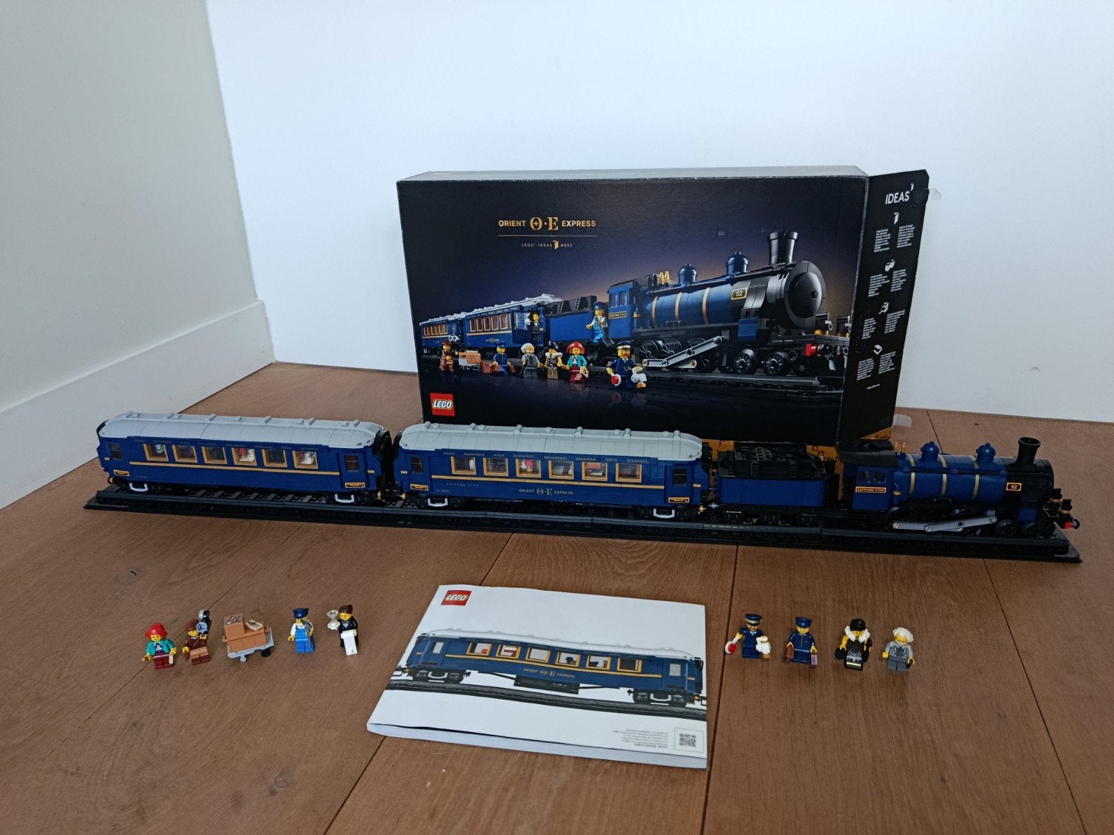 Lego Ideas 21344 Orient Express trein | Inclusief doos, Lego, Ophalen of Verzenden, Compleet, Complete set