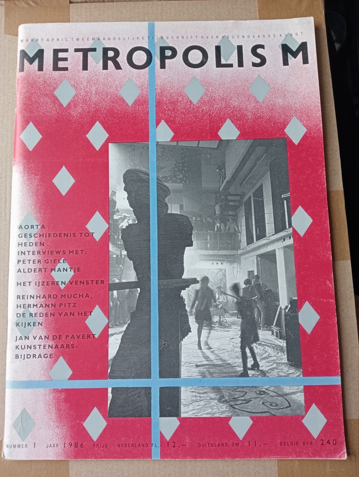 Metropolis M -1986 AORTA Peter Giele e.a, Ophalen of Verzenden, Gelezen, Rob Scholte, Bart Domburg, Peter Giele, Aldert Mantje