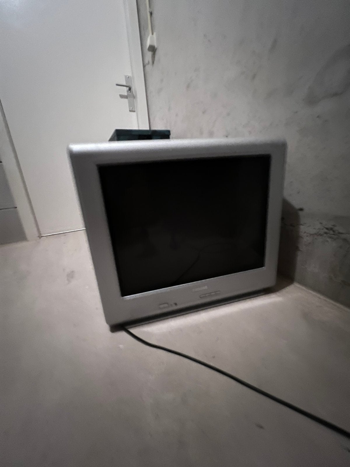 Retro Philips CRT beeldbuistelevisie van 21 inch, Audio, Tv en Foto, Ophalen, Gebruikt