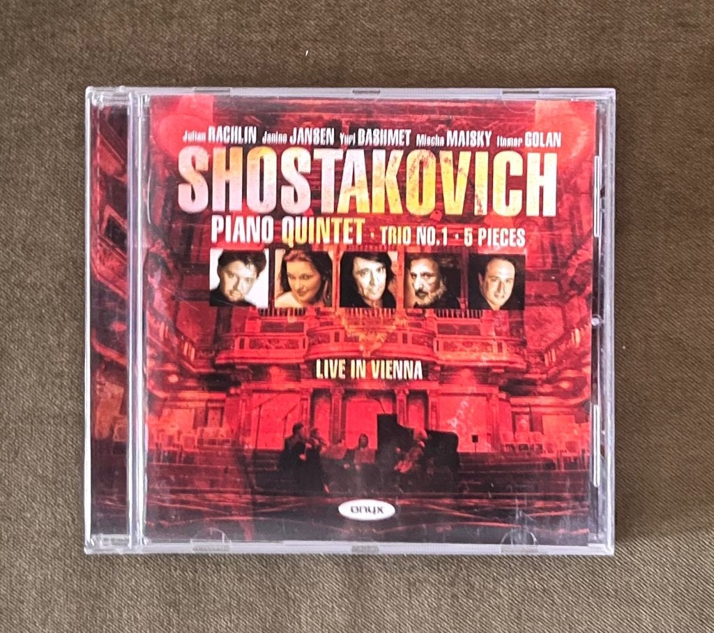 Shostakovich: Quintet - Janine Jansen, Julian Rachlin a.o., Cd's en Dvd's, Ophalen of Verzenden, Zo goed als nieuw, Album, Kamermuziek