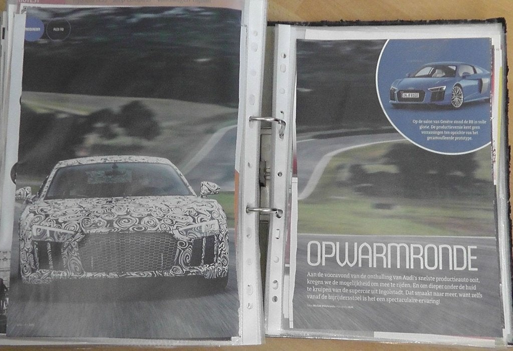 Audi R8 V10 Coupe Typ 4S ? eerst 10x autotest lezen, Ophalen, Gelezen, Audi