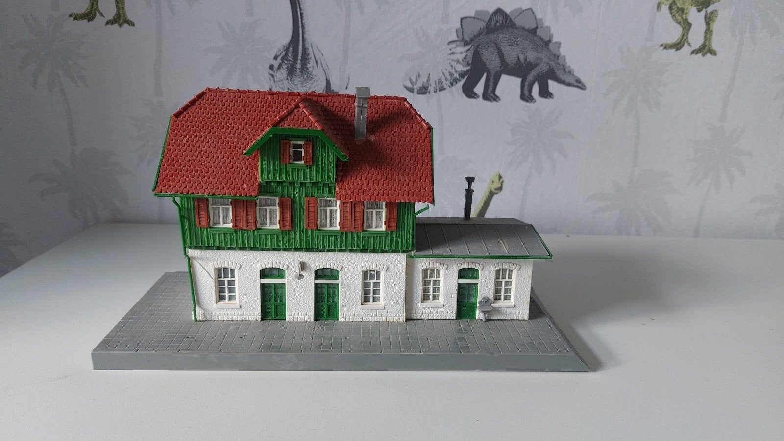 Modeltrein station alpen bergstation, Ophalen of Verzenden