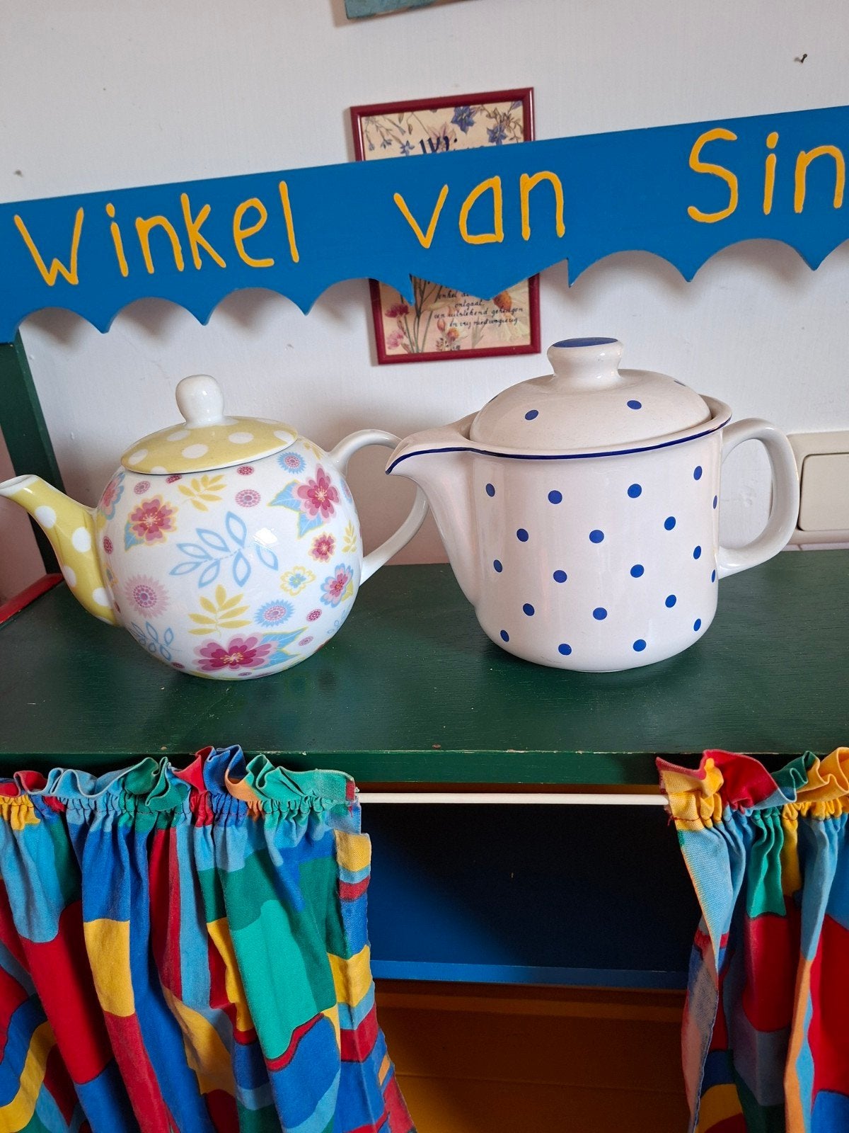 Theepotten, Ophalen of Verzenden, Zo goed als nieuw, Aardewerk, Theepot