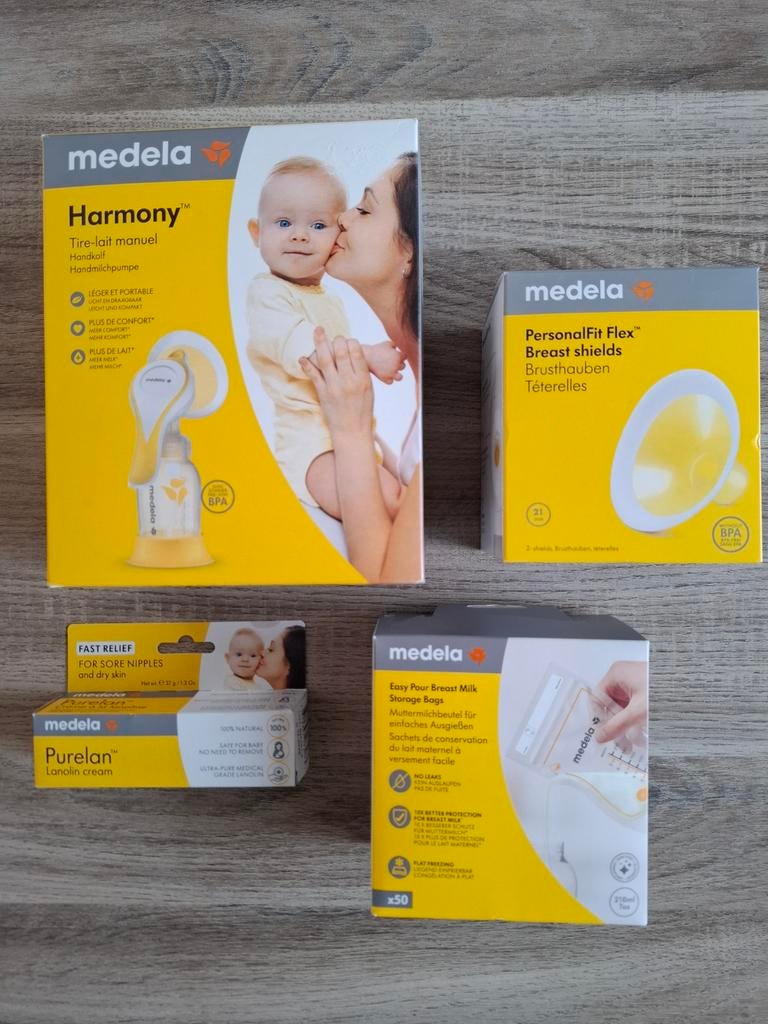 Medela handkolf & accessoires, Ophalen of Verzenden, Nieuw, Borstkolf