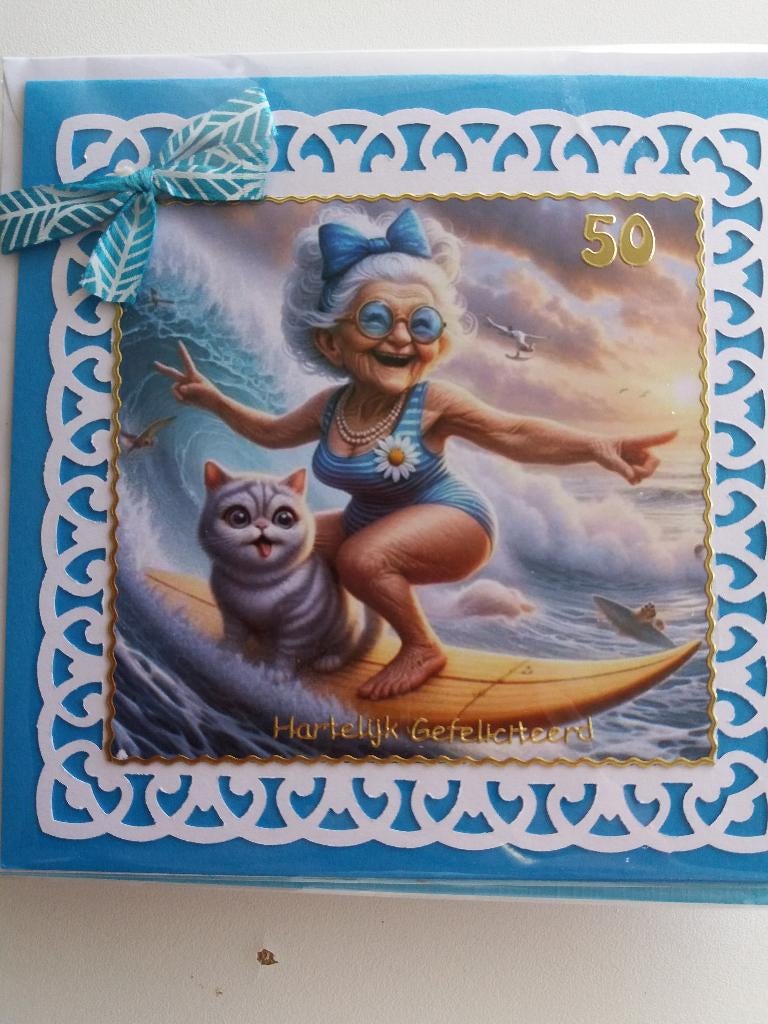 50 Sarah Kaartje no. 2288, Hobby en Vrije tijd, Ophalen of Verzenden, Nieuw, Fantasie