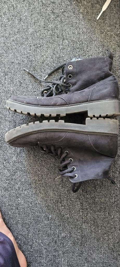 Zwarte dames boots maat 36, Ophalen, Divided, Zwart, Lage of Enkellaarzen