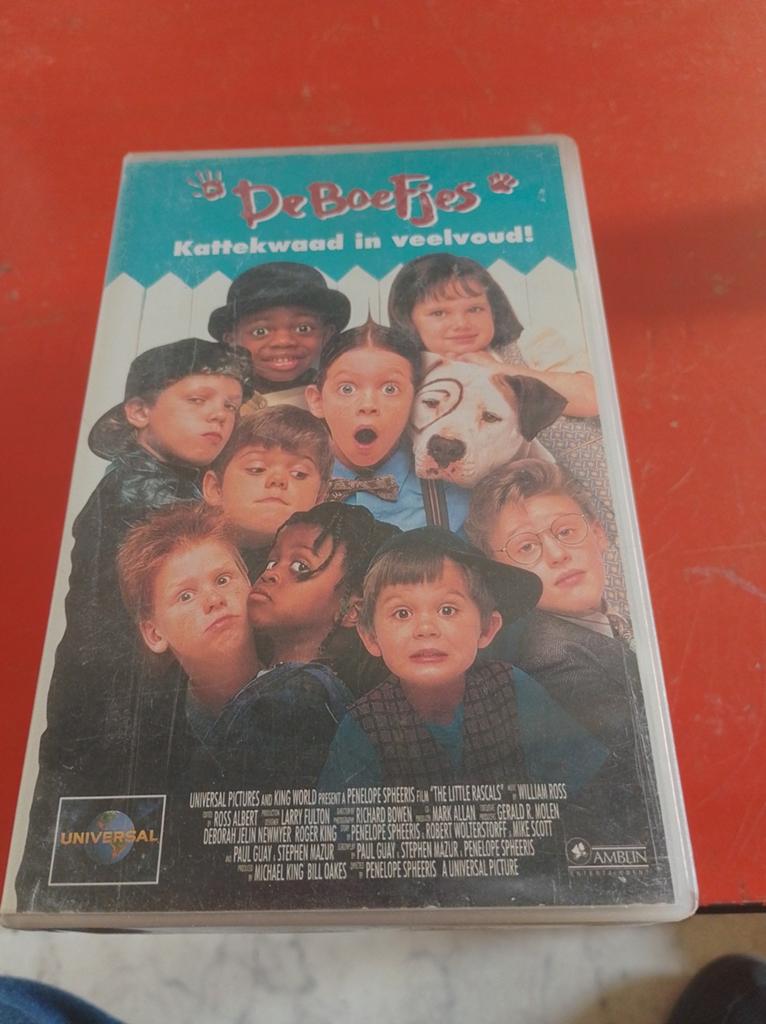 De Boefjes VHS - Kattekwaad in veelvoud! (Nederlands), Cd's en Dvd's, Alle leeftijden, Ophalen of Verzenden, Gebruikt, Komedie