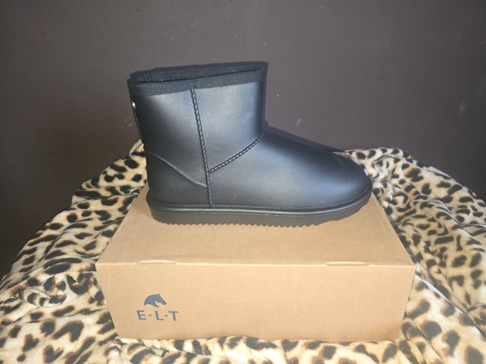 Waterdichte ELT boots maat 44, Ophalen, Hoge laarzen, Zwart, Nieuw