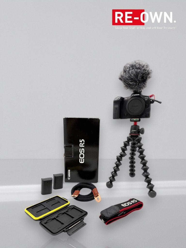 Canon EOS R5 body (nieuwstaat + veel extra's +garantie), Audio, Tv en Foto, Fotocamera's Digitaal, Canon, Ophalen of Verzenden