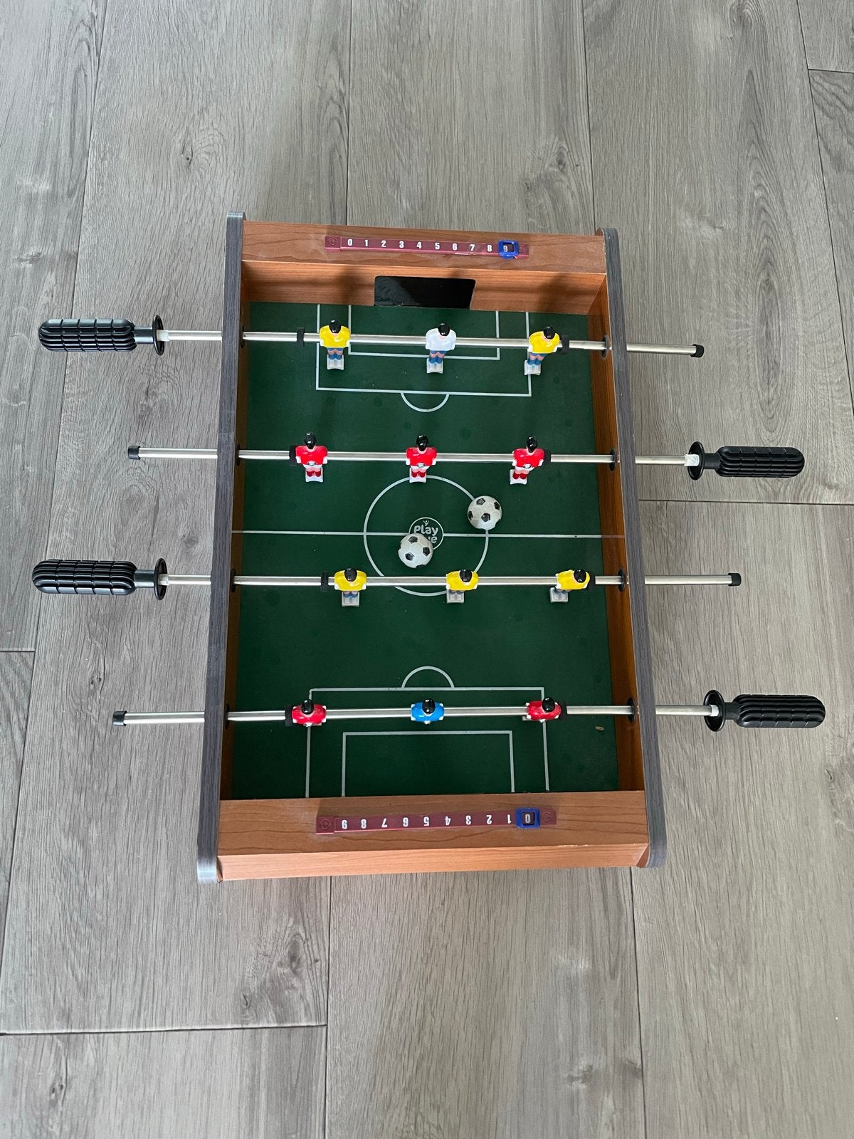 Tafelvoetbalspel - Compact en Draagbaar, Ophalen, Gebruikt