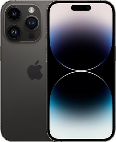 iPhone 14 Pro 128GB Space Zwart - Zeer nette staat
