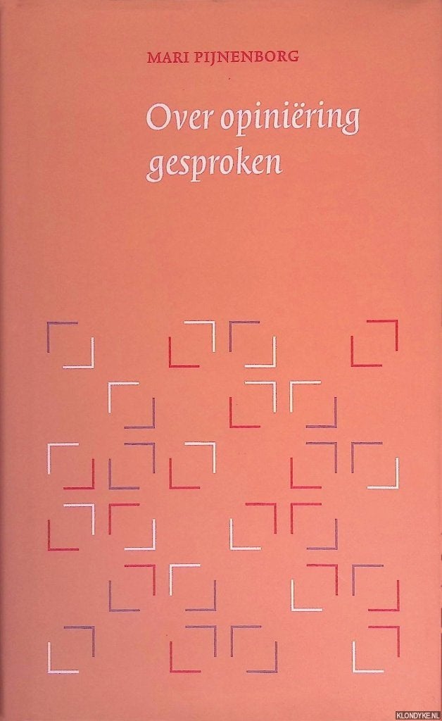 Mari Pijnenborg - Over opiniëring gesproken, Maatschappij en Samenleving, Nieuw, Ophalen of Verzenden, Nederland