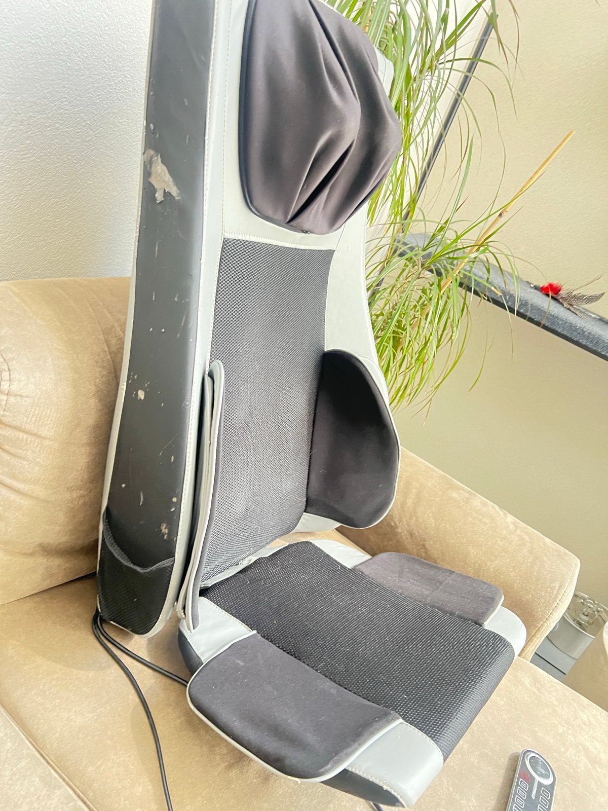 Bestmann Shiatsu Massagestoel met Warmte & Vibratie, Ophalen, Gebruikt, Massagestoel of Kussen