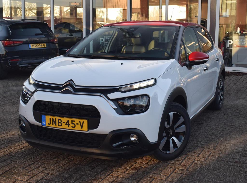 Citroen C3 1.2 PureTech Shine | LED VERLICHTING |CARPLAY|CLI, Gebruikt, 1199 cc, 450 kg, Wit