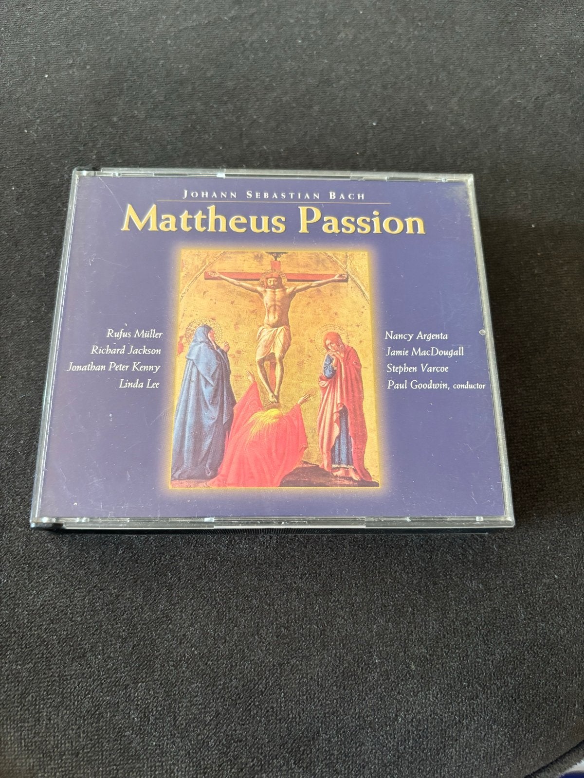 Johann Sebastian Bach - Matthäus Passion 2 CD, Cd's en Dvd's, Cd's | Klassiek, Gebruikt, Ophalen of Verzenden, Oratorium, Barok