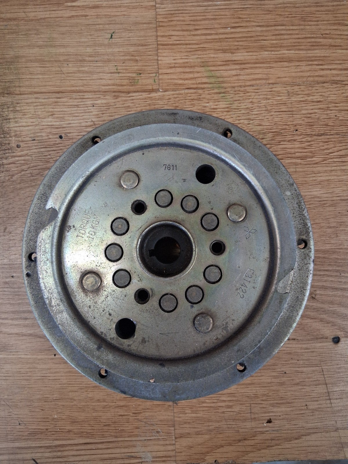 Vliegwiel Yamaha buitenboordmotor 9.9 pk 4-takt, Ophalen, Gebruikt, Motor en Techniek