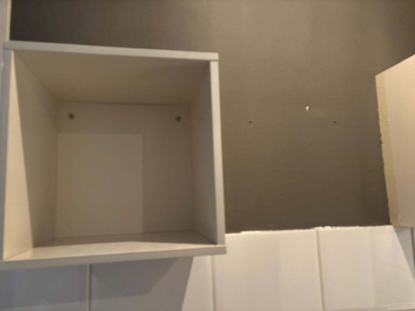 2x IKEA FORHÖJA wandkastje 35x35x35 cm met bevestiging, Ophalen, Gebruikt