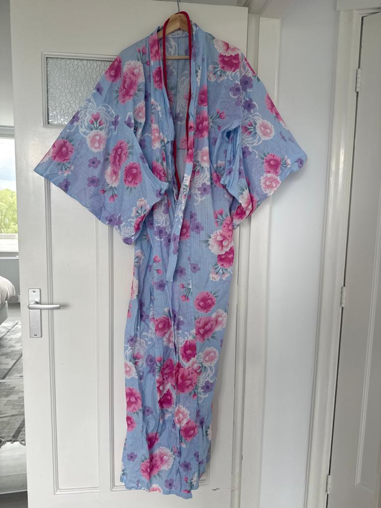 Originele Japanse Kimono met bloemenprint, Ophalen, Nieuw