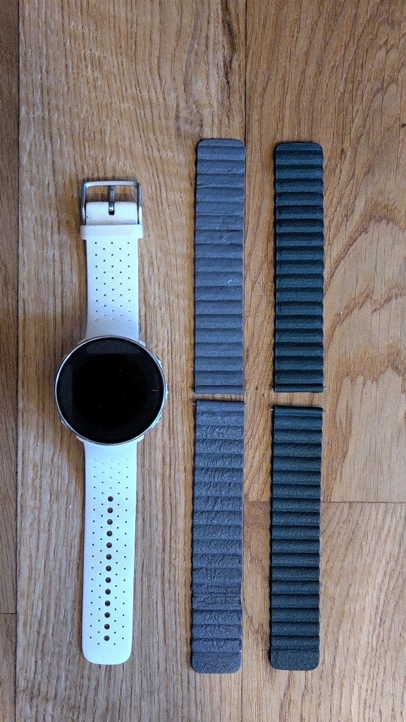 Polar Vantage M sporthorloge + extra horlogebanden, Sieraden, Tassen en Uiterlijk, Sporthorloges, Conditie, Wit, Ophalen of Verzenden