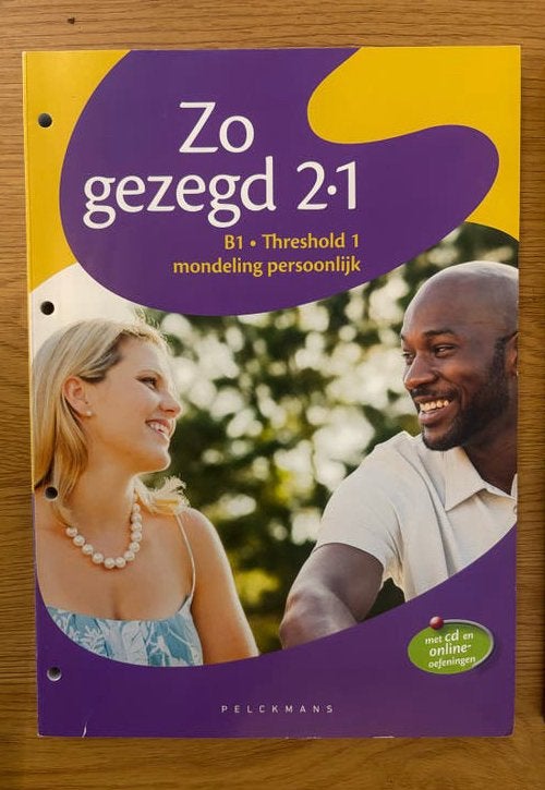 Zo gezegd 2.1 threshold 1 mondeling persoonlijk dvd, Boeken, Ophalen of Verzenden, Beta, Nieuw, HBO