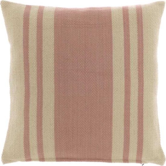 Kussen Olena old pink Unique living nieuw., Ophalen of Verzenden, Nieuw, Wit, Vierkant