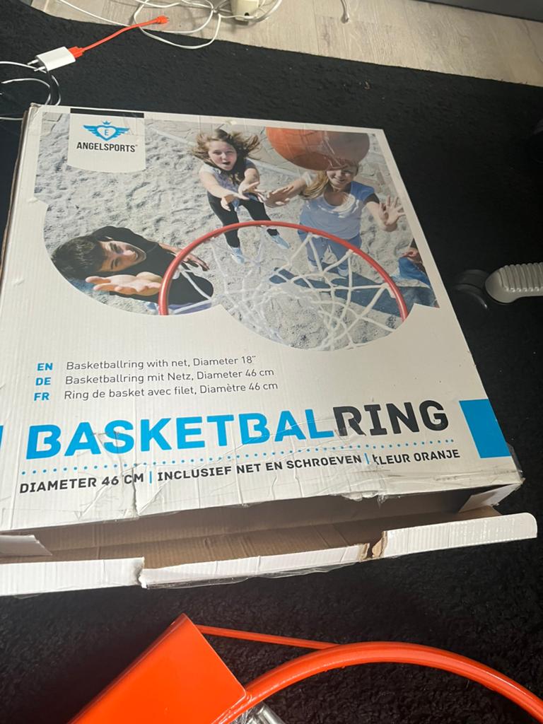 Basketbalring, Sport en Fitness, Basketbal, Ophalen, Zo goed als nieuw