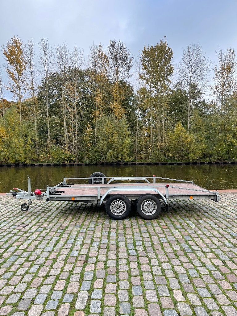 Autotransportaanhanger met elektrische Power-Pull-lier, Ophalen, Gebruikt