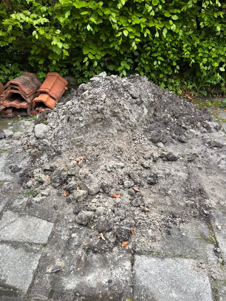 Restje Wit tuinzand, Ophalen, Gebruikt, Straatzand