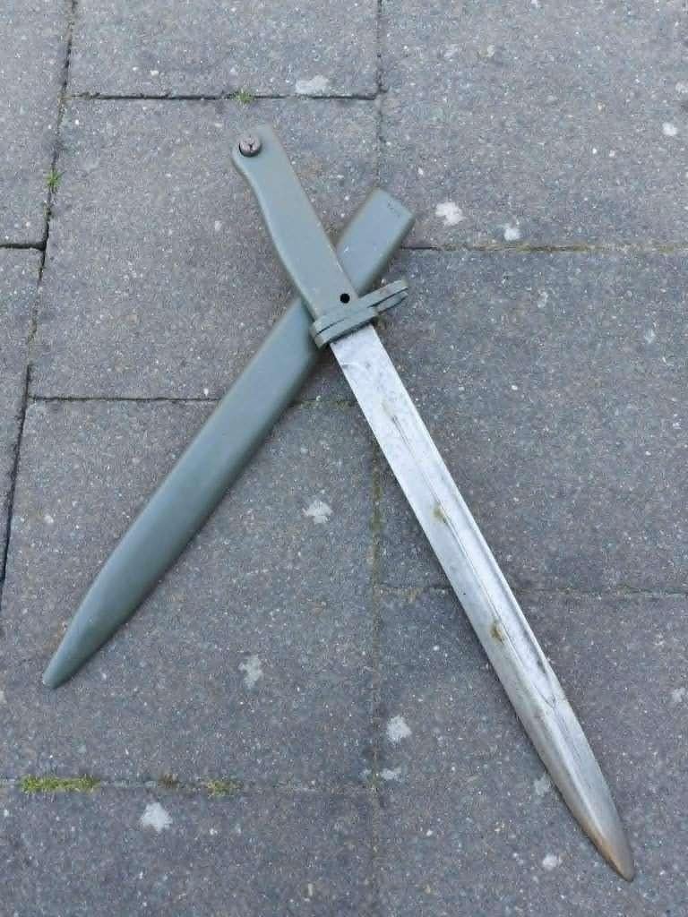 Duitse WO1 Ersatz bayonet, Ophalen of Verzenden, Landmacht, Duitsland, Mes of Dolk