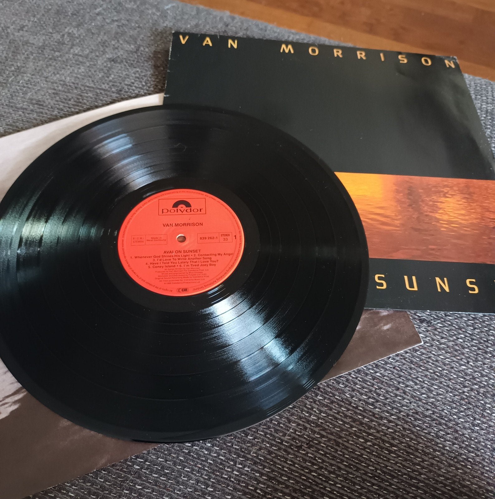 Van Morrison - Avalon Sunset 1989/LP+ INNER VG++, Ophalen of Verzenden, LP