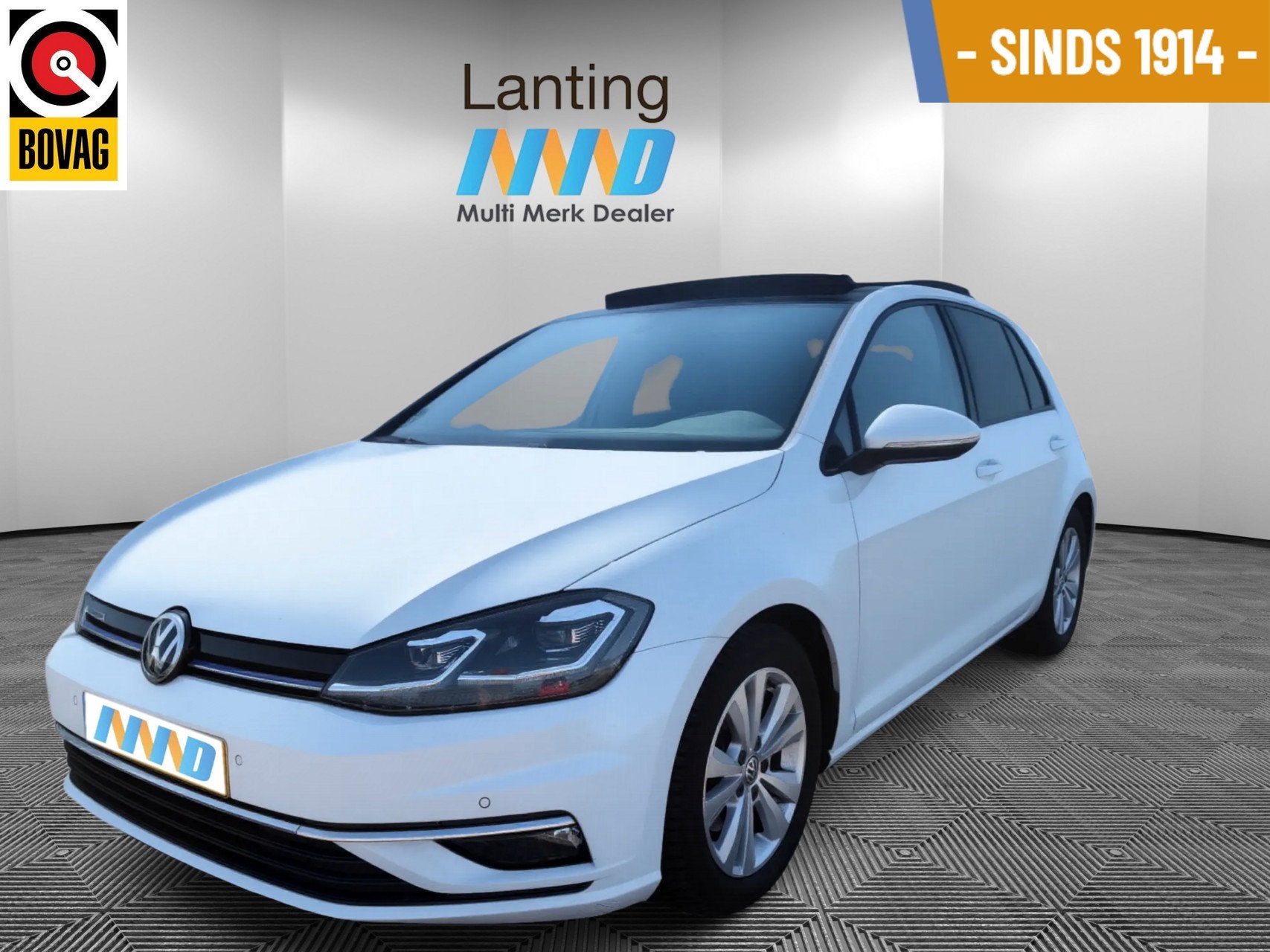 Volkswagen Golf 1.5 TSI Highline Pano dak, Voorwielaandrijving, Automatische klimaatregeling, 4 cilinders, Met garantie (alle)