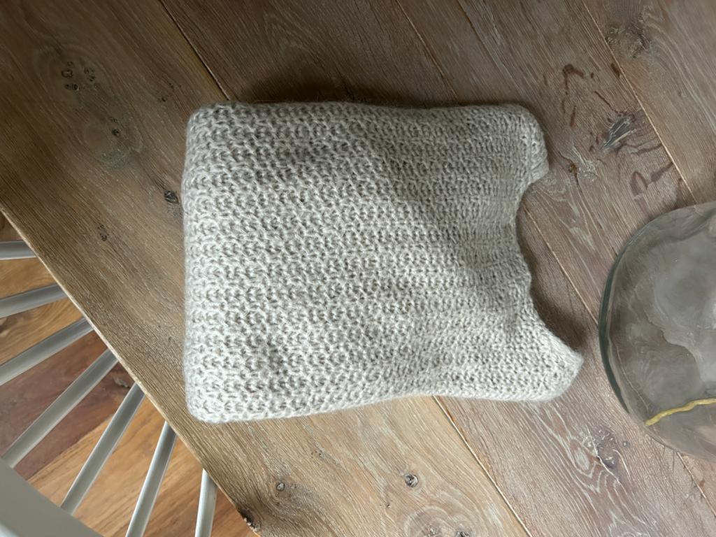 In Shape gebreid vest als nieuw, Ophalen, Zo goed als nieuw, Maat 38/40 (M), Beige