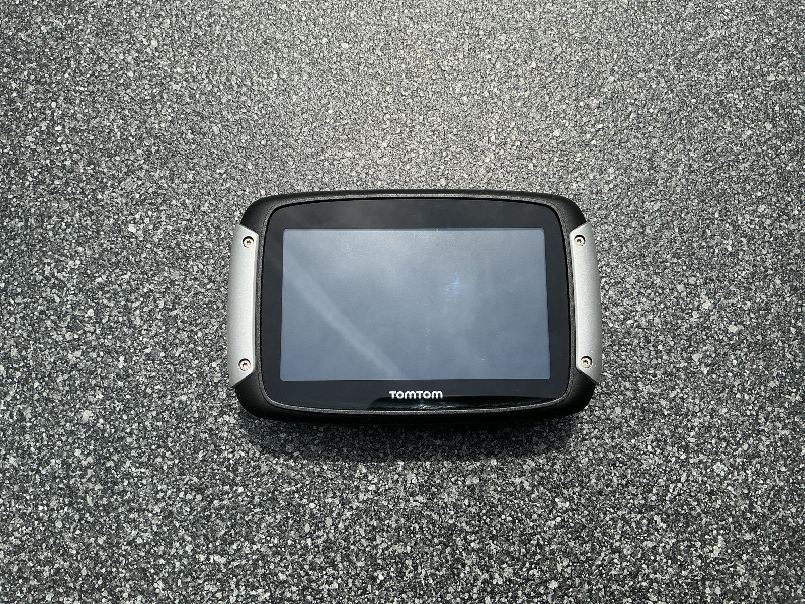 TomTom Riider 400 navigatiesysteem met hoesje en USB-kabel, Ophalen of Verzenden, Gebruikt