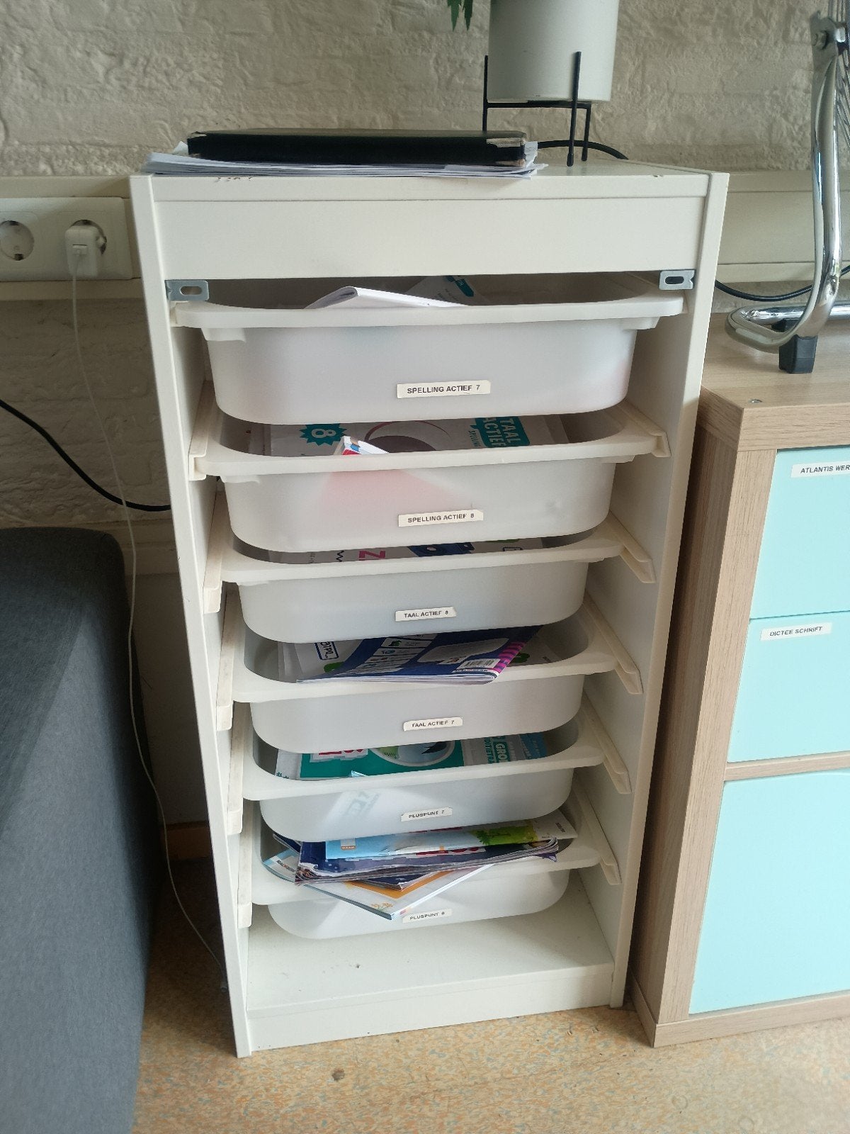 Opbergkastje met laden, Ophalen, Gebruikt, 25 tot 50 cm, Minder dan 100 cm