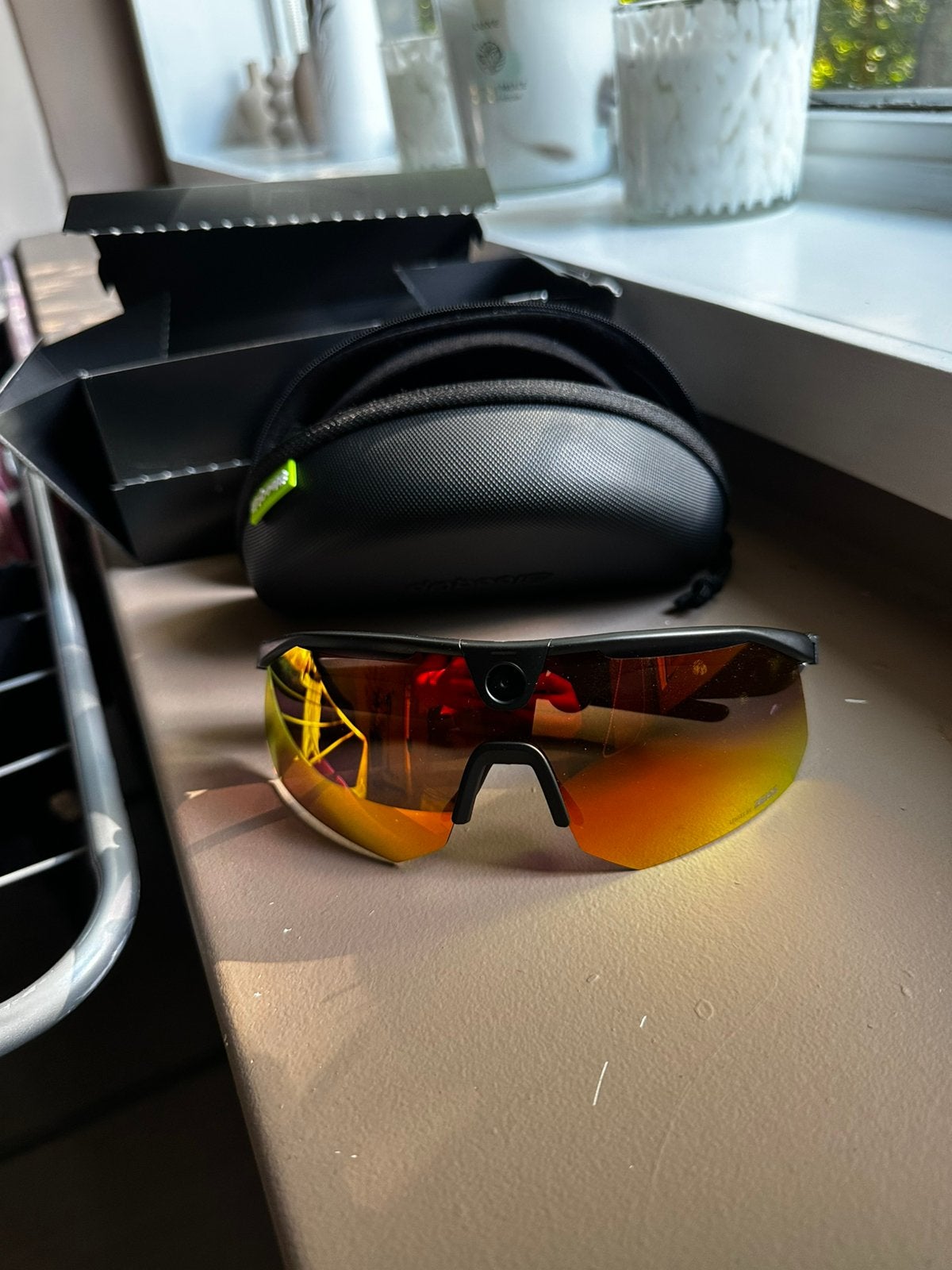 BleeQup Ranger AI Sports Camera Bril - Nieuw in doos, Overige merken, Zonnebril, Zwart, Nieuw