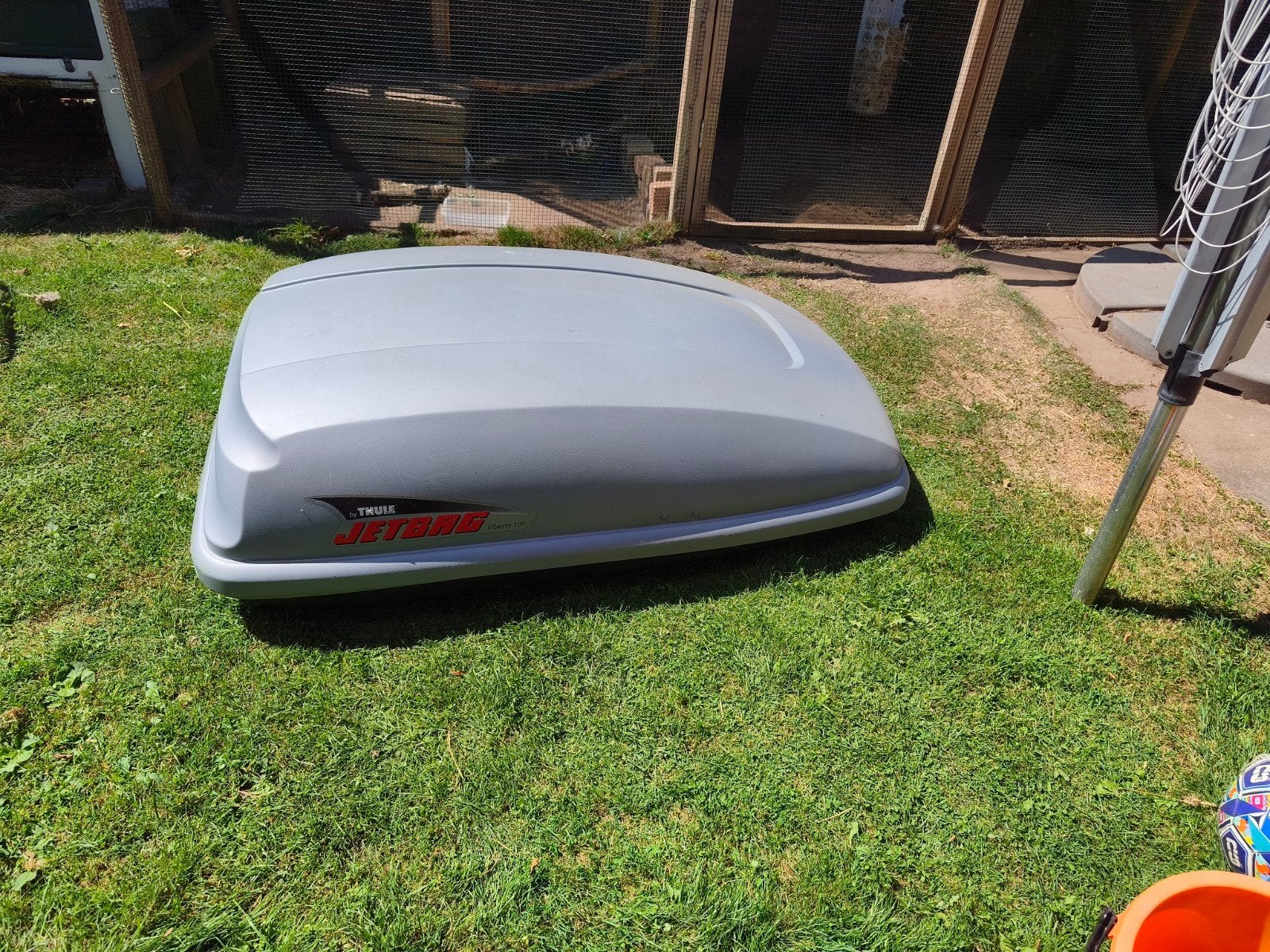 Thule Jetbag Liberty 100 dakkoffer – nette staat, Auto diversen, Dakkoffers, Ophalen, Zo goed als nieuw
